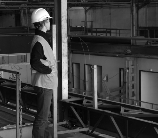 Photo Vision femme chantier