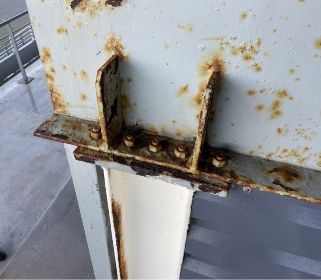 Diagnostic structure rouille